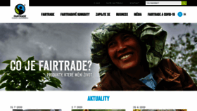 What Fairtrade-cesko.cz website looked like in 2020 (3 years ago)