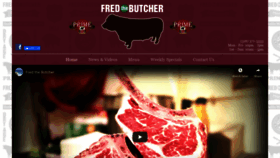 What Fredthebutcher.com website looked like in 2020 (3 years ago)