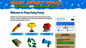 What Fizzyfunnyfuzzy.com website looked like in 2020 (3 years ago)