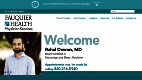 What Fhdoctors.org website looked like in 2020 (3 years ago)