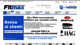 What Fitmax.it website looked like in 2020 (5 years ago)