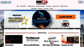 What Fox47news.com website looked like in 2020 (3 years ago)