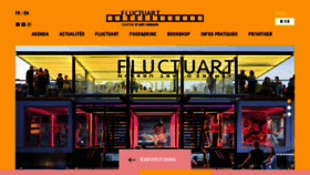 What Fluctuart.fr website looked like in 2020 (3 years ago)