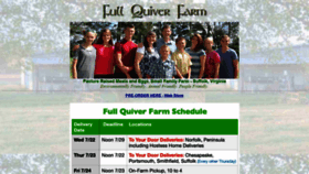 What Fullquiverfarm.com website looked like in 2020 (3 years ago)