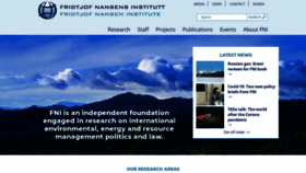 What Fni.no website looked like in 2020 (3 years ago)