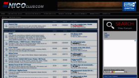 What Forums.nicoclub.com website looked like in 2020 (3 years ago)
