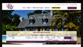 What French-country-cottages.co.uk website looked like in 2020 (3 years ago)