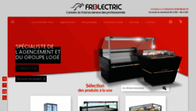 What Frielectric.fr website looked like in 2020 (3 years ago)