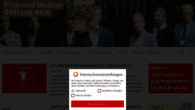 What Filmstiftung.de website looked like in 2020 (3 years ago)