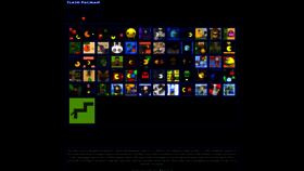 What Flashpacman.info website looked like in 2020 (3 years ago)