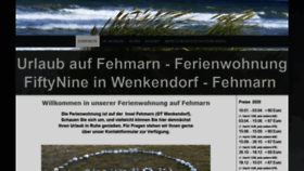What Fehmarn-urlaub.de website looked like in 2020 (3 years ago)