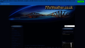 What Fifeweather.co.uk website looked like in 2020 (3 years ago)