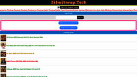 What Filmy4wap.wapkiz.mobi website looked like in 2020 (3 years ago)