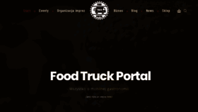 What Foodtruckportal.pl website looked like in 2020 (3 years ago)