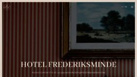 What Frederiksminde.com website looked like in 2020 (3 years ago)