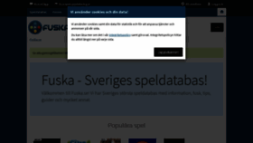 What Fuska.se website looked like in 2020 (3 years ago)