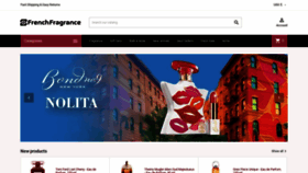 What Frenchfragrance.com website looked like in 2020 (3 years ago)