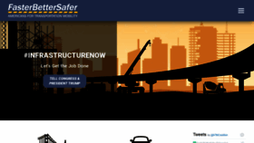What Fasterbettersafer.org website looked like in 2020 (3 years ago)