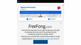 What Freefong.com website looked like in 2020 (3 years ago)