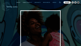 What Familystoryproject.org website looked like in 2020 (3 years ago)