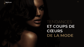 What Fashionbuzz.fr website looked like in 2020 (5 years ago)