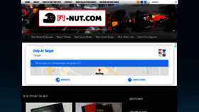 What F1-nut.com website looked like in 2020 (3 years ago)