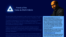 What Friendsofthecasa.info website looked like in 2020 (3 years ago)