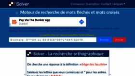 What Fsolver.fr website looked like in 2020 (6 years ago)