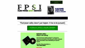 What Fluidpowersafety.com website looked like in 2020 (3 years ago)