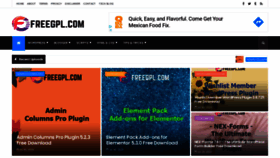 What Freegpl.com website looked like in 2020 (3 years ago)