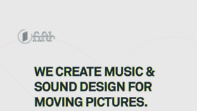 What Fifth-music.com website looked like in 2020 (3 years ago)
