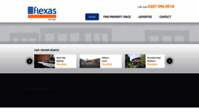 What Flexas.co.uk website looked like in 2020 (3 years ago)