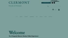 What Friendsofclermont.org website looked like in 2020 (3 years ago)