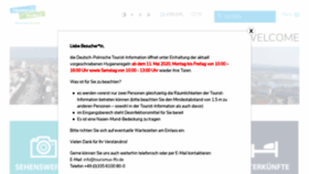 What Frankfurt-oder-tourist.de website looked like in 2020 (3 years ago)