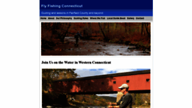 What Flyfishingct.com website looked like in 2020 (3 years ago)