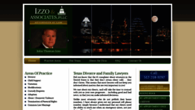 What Familylawfirmaustin.com website looked like in 2020 (3 years ago)