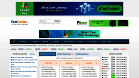 What Forexfunction.com website looked like in 2020 (3 years ago)