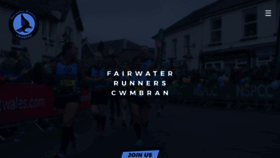 What Fairwater-runners-cwmbran.org.uk website looked like in 2020 (3 years ago)