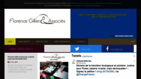 What Florence-gillier-associes.com website looked like in 2020 (3 years ago)