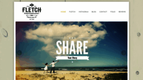 What Fletchphotography.com website looked like in 2020 (3 years ago)