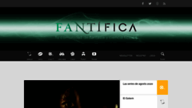 What Fantifica.com website looked like in 2020 (3 years ago)