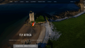 What Flyafrica.ie website looked like in 2020 (3 years ago)