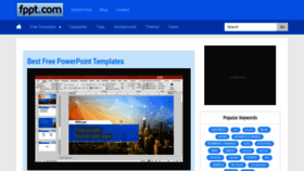What Free-power-point-templates.com website looked like in 2020 (3 years ago)