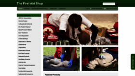 What Firstaidshop.co.za website looked like in 2020 (3 years ago)