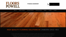 What Floorsbypowell.com.au website looked like in 2020 (3 years ago)