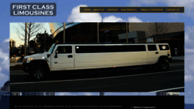 What Firstclasslimousines.co.nz website looked like in 2020 (3 years ago)