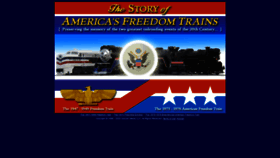 What Freedomtrain.org website looked like in 2020 (3 years ago)