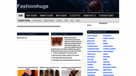 What Fashionhugs.com website looked like in 2020 (3 years ago)