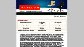 What Feathertechindia.com website looked like in 2020 (3 years ago)