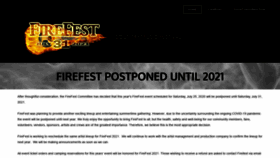 What Firefestmn.com website looked like in 2020 (3 years ago)